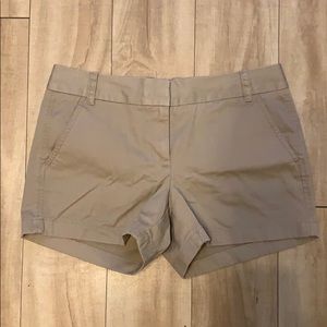 NWT J. Crew Chino 4 in Khaki Shorts